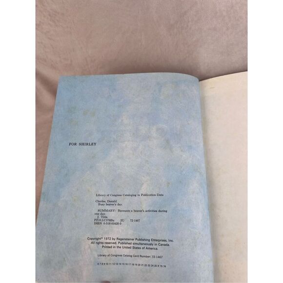 Vintage Children’s Book Busy Beaver’s Day - Picture 3 of 6